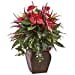 thumbnail image 3 of Nearly Natural 6905 Anthurium Mixed Plant with Planter, 3 of 3