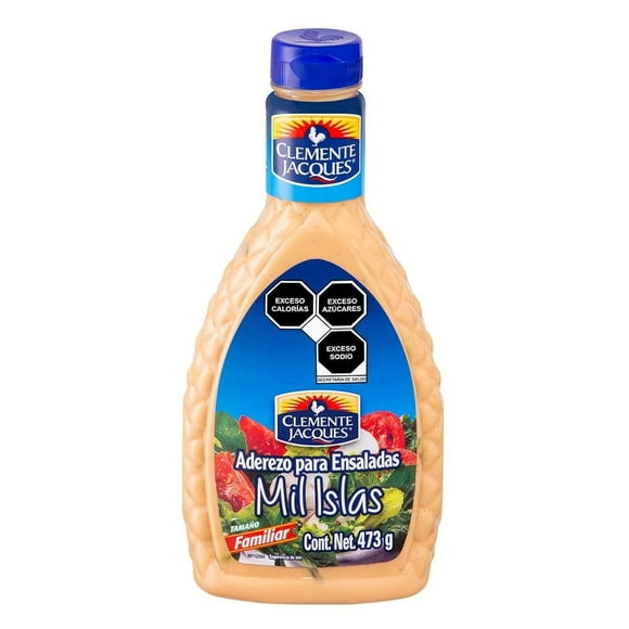 Aderezo para ensaladas Clemente Jacques mil islas  473 g