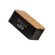 thumbnail image 3 of Contenedor de pan de acero al carbono, contenedor de almacenamiento de pan, contenedor de almacenamiento de pan hermético multiusos con tapa para desp negro, 3 of 9