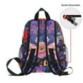 thumbnail image 5 of FORMRS Kids School Backpack with Front Zippered Pocket 12" Student Travel Daypack, Beautiful Floral Pattern, 5 of 6