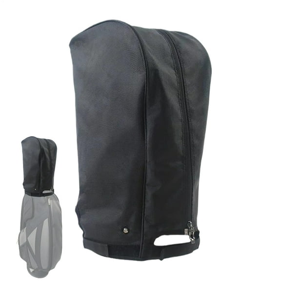 Golf Bag Rain Cover, Dustproof Waterproof Rain Hood Rain Cover, Golf Bag Cover Lightweight Portable Club Protector with Button for Golf Bag Accessories