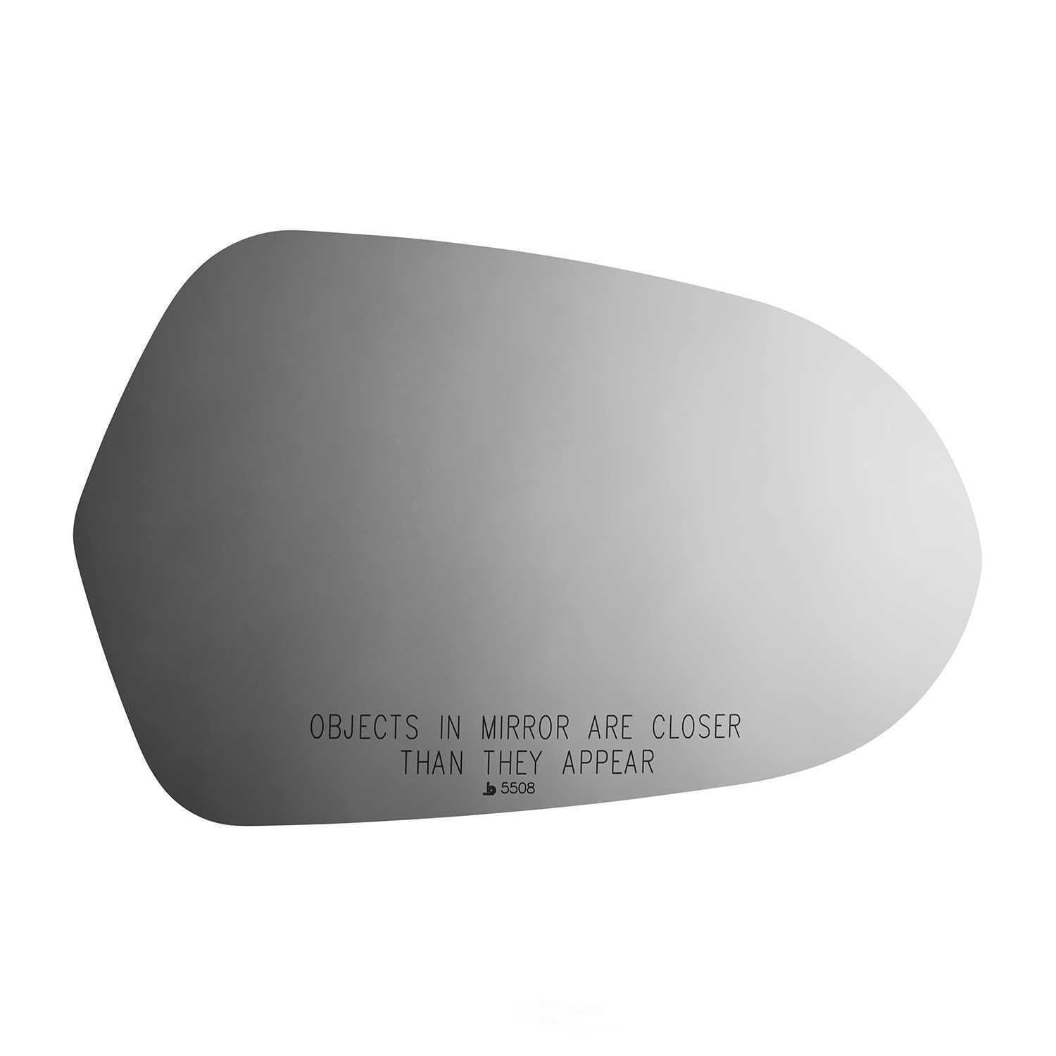 Burco Side View Mirror Replacement Glass - Clear Glass - 5508