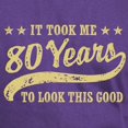 thumbnail image 3 of CafePress - Funny 80Th Birthday Dark T Shirt - Men's Classic Graphic Cotton T-Shirt, 3 of 4