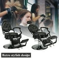 thumbnail image 2 of Jaxpety Vintage Barber Chair Heavy Duty Metal Frame All Purpose Hydraulic Recline Styling Chair, Beauty Salon Spa Styling Equipment, 2 of 13
