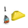 thumbnail image 4 of Lipstore 10Pcs Triangle Soccer Cones for Training Football Field Marking Portable Agility Yellow, 4 of 8