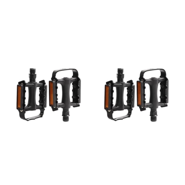 Pedales de Bicicleta Wosthever Cuerpo y Caja Negros 2Conjunto