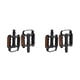 thumbnail image 1 of Pedales de Bicicleta Wosthever Cuerpo y Caja Negros 2Conjunto, 1 of 6