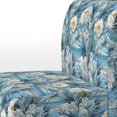 thumbnail image 4 of Designart "Tranquil Seaside Landscape By The Coast" Blue Coastal Upholstered Accent Chair - Nautical & Coastal Arm Chair For Bedroom, 4 of 5
