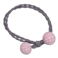 thumbnail image 3 of 10 piezas de banda elástica para el cabello de doble cuerda jinwen shinny pony tail holder, 3 of 8