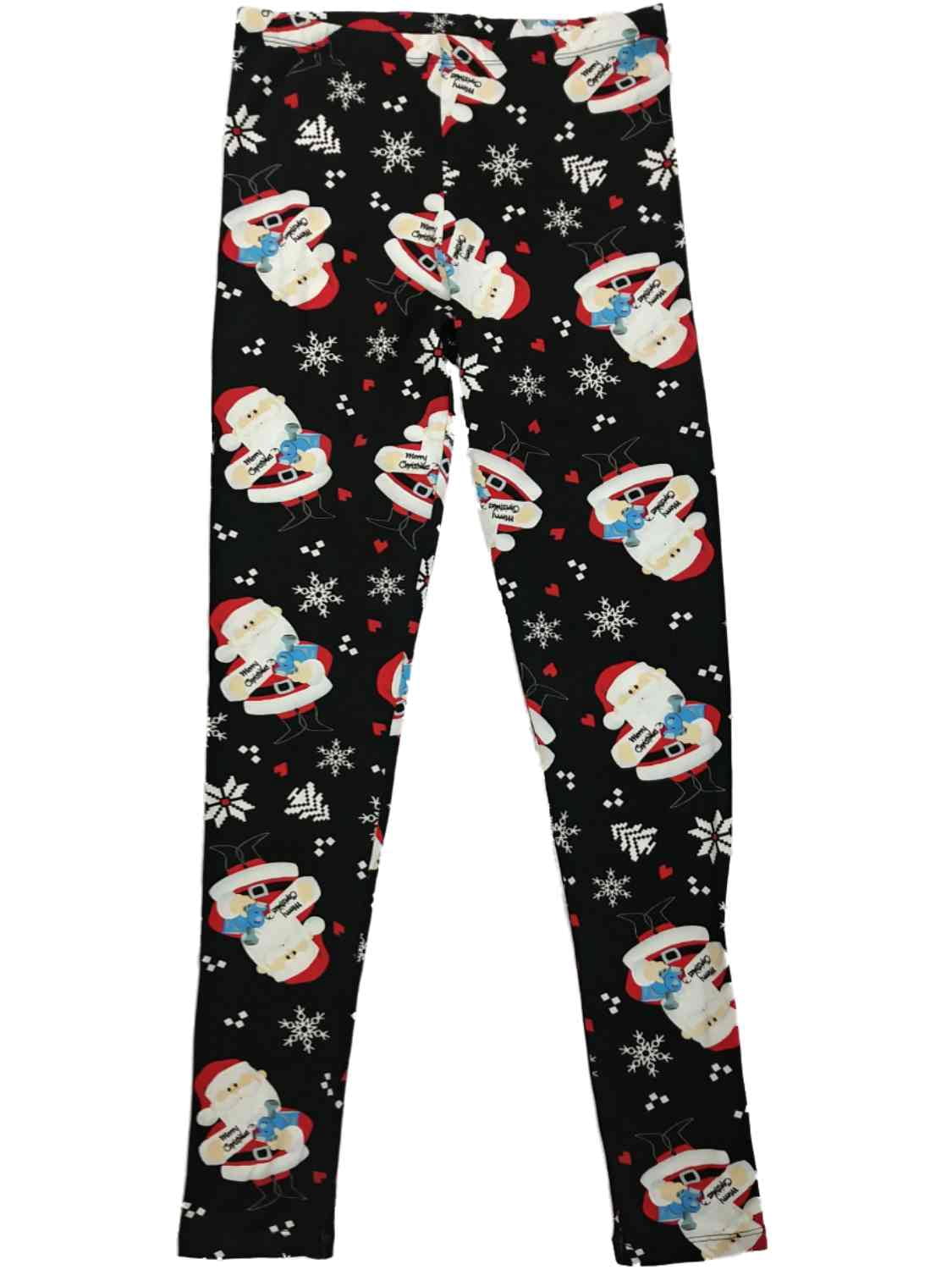 Womens Cotton Santa Clause Choo-Choo 