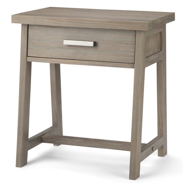 Brooklyn + Max Spokane Solid Wood 24 inch Wide Modern Industrial