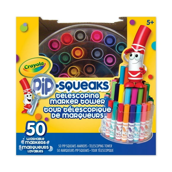 Tour téléscopique pour marqueurs Crayola Pipsqueaks
