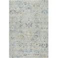 thumbnail image 2 of Hauteloom Tirfe Living Room, Bedroom Area Rug - Traditional - High Pile - Light Gray, Beige, Teal - 10' x 14', 2 of 8