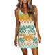 thumbnail image 2 of Moda mujer verano casual estampado floral tirantes sin mangas correas vestido Pompotops  qyievc1397, 2 of 5