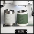 thumbnail image 2 of AIRFLOW y WPM café de marca compartida jarra de leche de 450 ml espumador para la leche taza inclinada accesorios de café, 2 of 5