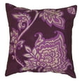 thumbnail image 2 of Rizzy Home Decorative Poly Filled Throw Pillow Floral 11"X21" Blue, 2 of 2