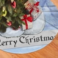 thumbnail image 2 of XMXY Halloween Christmas Tree Skirt, Merry Christmas Penguin Holiday Party Indoor Decorations Ornaments, 48" Inch, 2 of 9