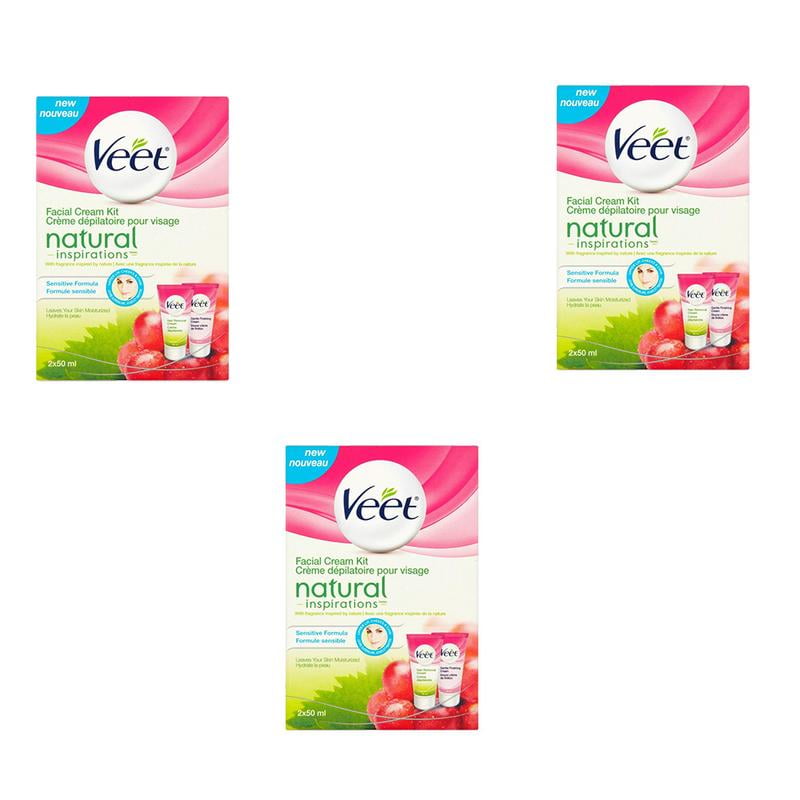 Veet Natural Inspirations, Hair Removal Kit, Gel/Cream ...