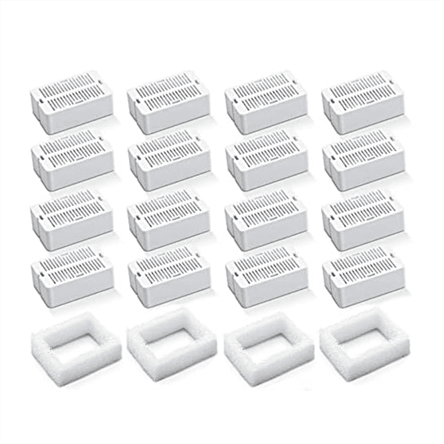 Cat Water Fountain Replacement Filters Cat Fountain Carbon Filters for Ceramic Pet Drinking Stainless Steel Pet Fountain