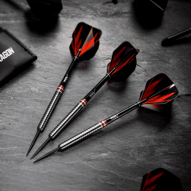 red dragon ハードダーツ バリーベイツ 23g RED DRAGON - Raider Red 23 Gram Tungsten Professional Darts
