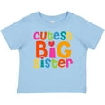 thumbnail image 3 of Inktastic Cutest Big Sister Girls Baby T-Shirt, 3 of 5