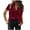 Wine-D, variant on Penkiiy Womens Regular Fit Velvet Button Down Shirts Boyfriend Long Sleeve Blouses Tops S Wine