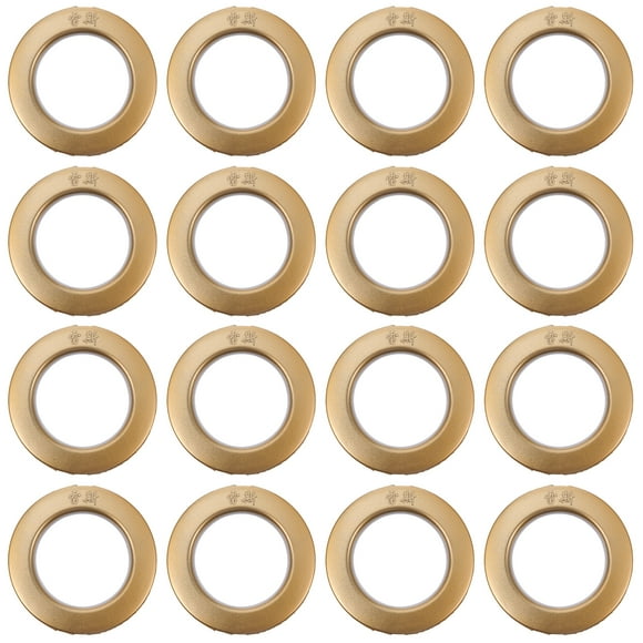 80Pcs Plastic Curtain Grommets Curtain Eyelet Rings Nanoscale Roman Ring
