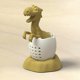 thumbnail image 3 of Juego de té de hierbas reutilizable de silicona con infusor de té de dinosaurio (amarillo) Likrtyny Libre de BPA, 3 of 3