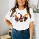 thumbnail image 2 of Blusa de manga corta de verano con estampado de Halloween vintage para mujer Pompotops  hfajkhk139612, 2 of 9