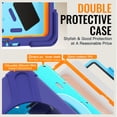thumbnail image 7 of Case for Samsung Galaxy Tab A11+ 11 inch, 360 Degree Rotating Hand Grip Shockproof Cover with Shoulder Strap, NavyBlue Blue, 7 of 7