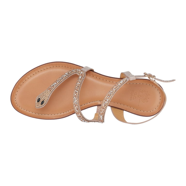 Walmart rose hot sale gold sandals