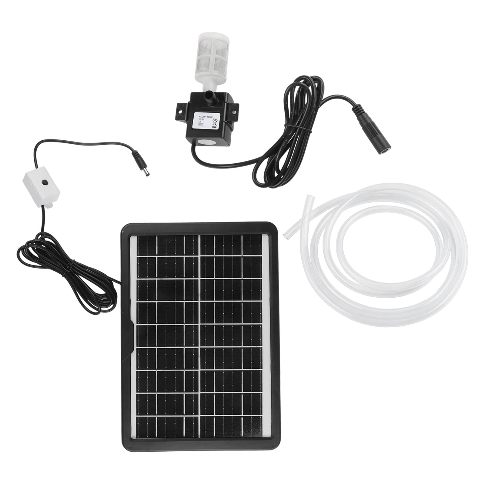 Aquatic Applications Solar Panel Compact Submersible Water Pump Cleaner Pump Aquarium Pump 12V Dc Voltage 2M Water Pipe