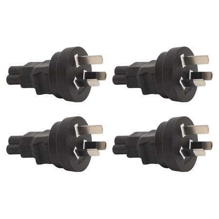 AU Plug to IEC320 C5 Power Adapter 3 Prong AU Plug to C5 Converter for Laptop Power Adapter Printer AU Plug 100?250V