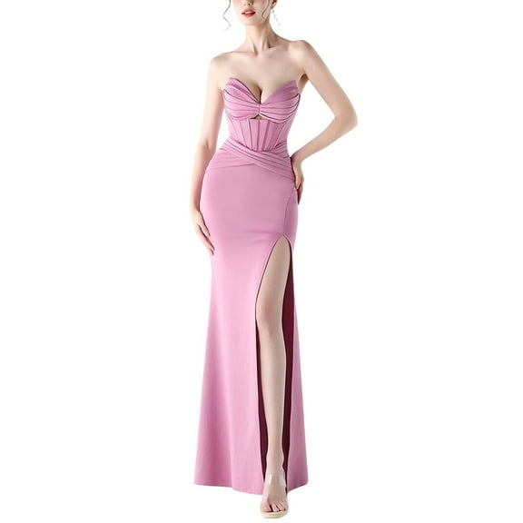 KALINNU womens Maxi Dress, 4