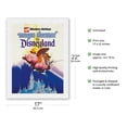 thumbnail image 2 of Disneyland Magic Holiday - Western Airlines - Dumbo The Flying Elephant - Vintage Airline Travel Poster c.1970s - Japanese Unryu Rice Paper Art Print (Unframed) 17 x 22 in, 2 of 4