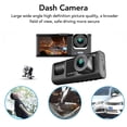 thumbnail image 3 of Dash Cam Fydun 1080p Full HD, delantera y trasera, ángulo de 170°, 3 of 9