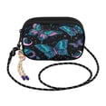 thumbnail image 2 of Stylish Crossbody Phone Bag Purse Handbags Adjustable Strap, Compact Design for Essentials Butterfly and The Moon, 2 of 7