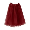 thumbnail image 2 of DPTALR Jupe Courte Plissée en Gaze pour Femmes Jupe de Danse Adulte, 2 of 3