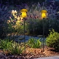 thumbnail image 1 of Solar Glass Ground Light LED Garden Light, 1 of 9