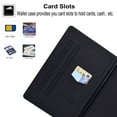 thumbnail image 5 of Allytech PU Leather Case for iPad 10th Gen 10.9" 2022 (A2696 A2757 A2777), Wallet Case with Stand Card Slots Auto Sleep Wake Case for iPad 10th Gen 10.9 inch 2022 Released, Books, 5 of 7