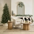 thumbnail image 4 of Bouclair Brown Wood Side Table, 4 of 5