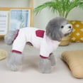 thumbnail image 5 of Baywell Winter Warm Small Dog Pajamas for Puppy, Fuzzy Velvet Pet PJS Jumpsuit, Soft Fleece Clothes for Chihuahua Yorkie, Beige, M, 5 of 9