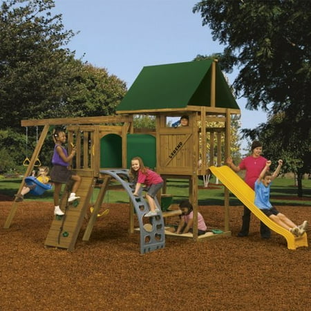 PlayStar Playsets Ready to Assemble Legend Bronze Swing Set