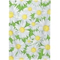thumbnail image 2 of SKYSONIC Daisy Flower Tablecloth Waterproof Washable Polyester Square Table Cover Durable Tablecloth for Kitchen Dining Table Party Decor (60 X 120 Inch), 2 of 7