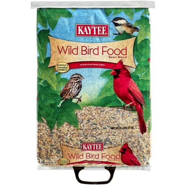 Kaytee Wild Bird Food Basic Blend With Grains And Black Oil Sunflower