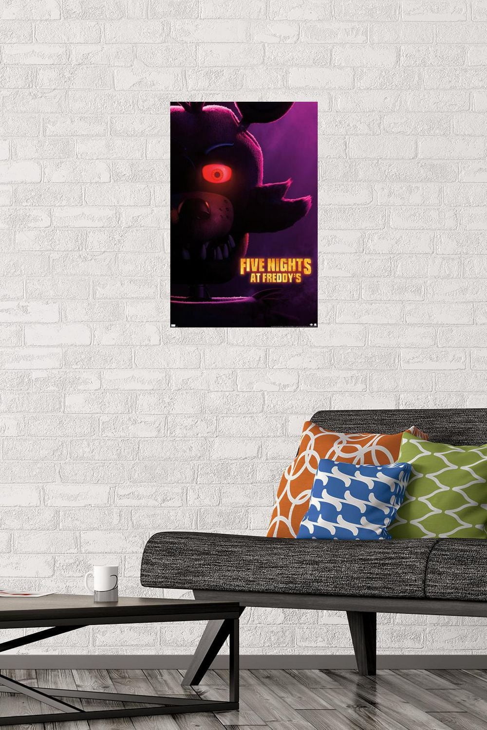 Five Nights at Freddy's Movie - Foxy One Sheet Wall Poster, 22.375" x 34"