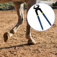 thumbnail image 1 of Recortadora de pezuñas de caballo, cizalla de corte de pezuñas de cabra, herramientas de herrador multiusos, mango ergonómico, pinzas para pezuñas de shamjiam Alicates para pezuñas, 1 of 8