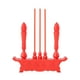 thumbnail image 1 of Quemador de incensario budista ornamento antiguo, soporte de incensario eléctrico, quemador de incensario electrónico LED para el hogar de adoración d Rojo, 1 of 9