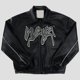 thumbnail image 1 of Chaquetas con estampado de letras retro de hip hop para hombre, chaqueta de cuero sintético a la moda Y2k Harajuku, chaquetas con cremallera de manga larga, abrigo, ropa de calle, 1 of 2