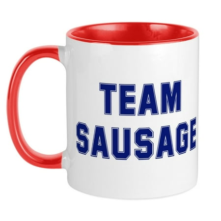 

CafePress - Team SAUSAGE Mug - Ceramic Coffee Tea Novelty Mug Cup 11 oz